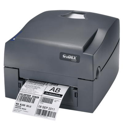„Godex G530“ darbalaukio brūkšninių kodų etiketės spausdintuvas Šiluminio sandorio spausdintuvas